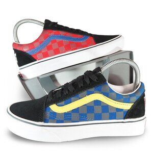 Vans Old Skool "OTW Rally Checker" Skate Shoes Women's‎ 6.5 Black / Multicolor